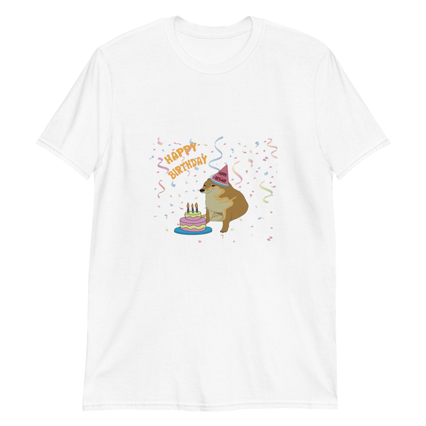 Cheems Cumpleaños Playera Meme