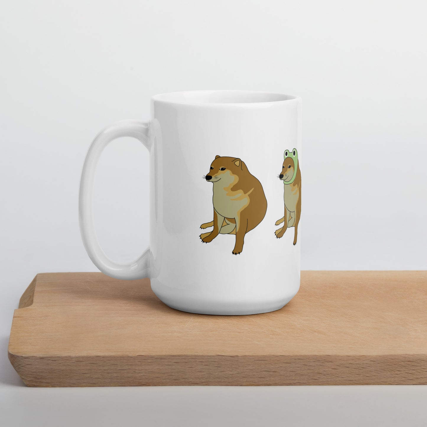 Cheems Disfrazado Taza