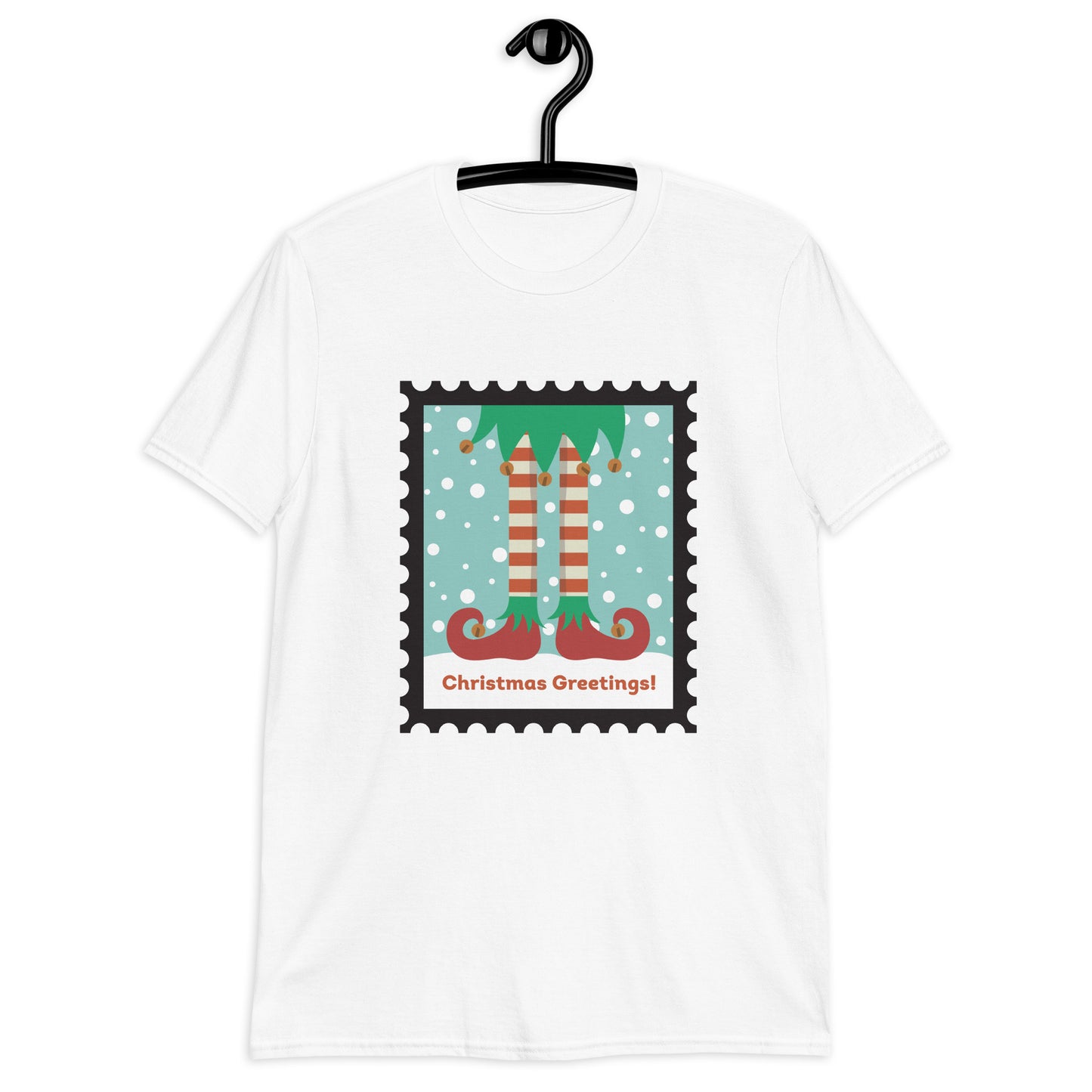 Christmas Greetings! Zapatos Duende Playera Navidad