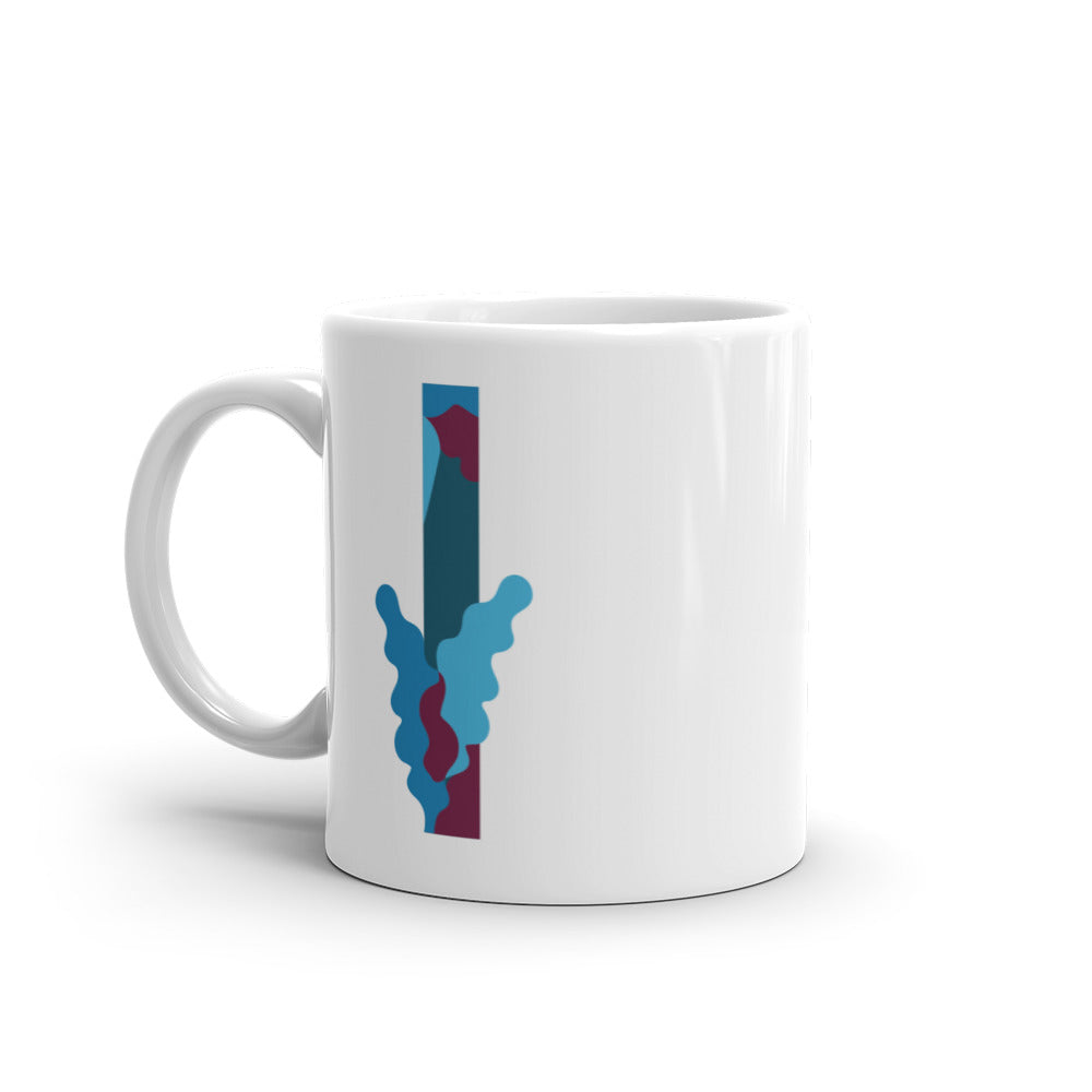 Letras Flor Taza