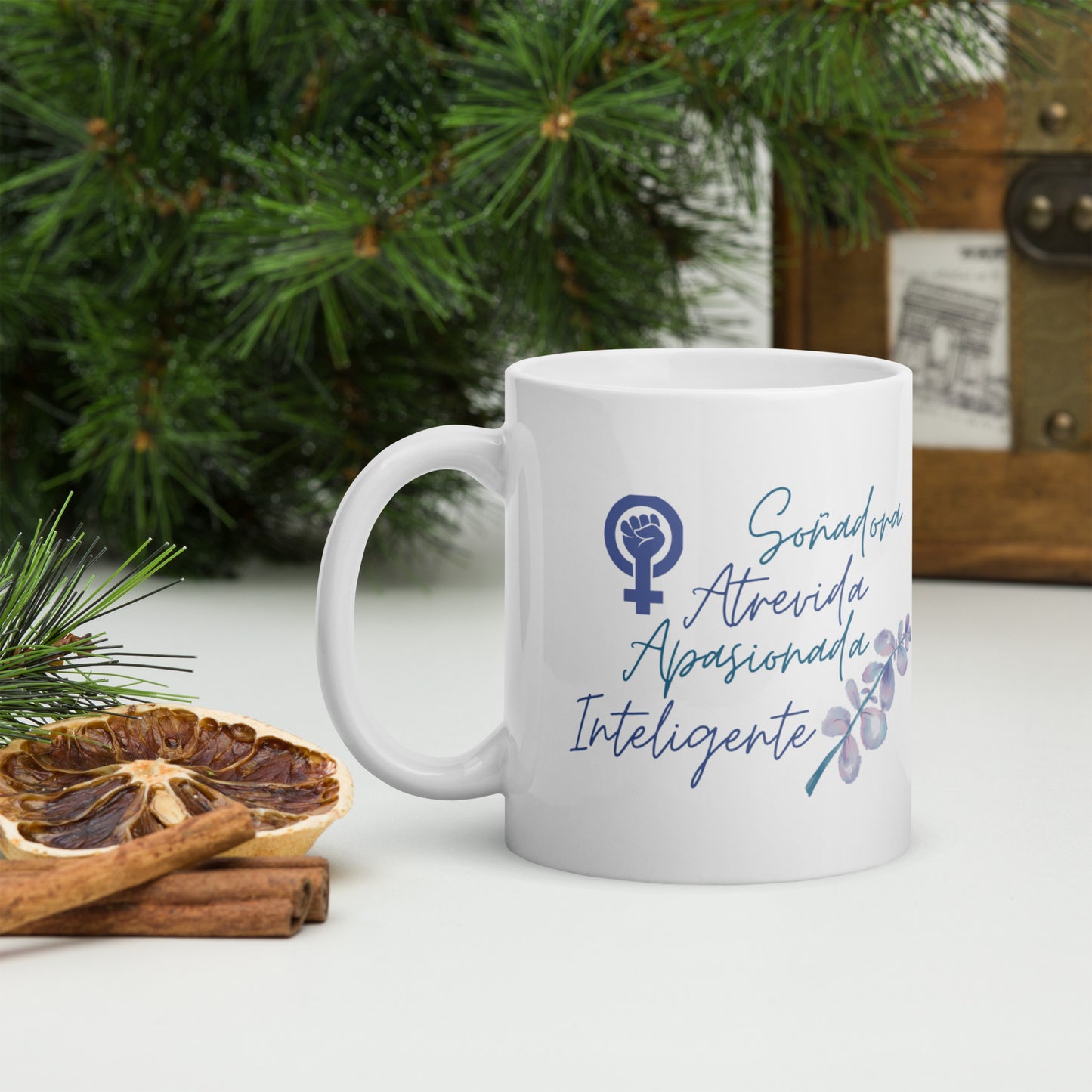 Soñadora,Atrevida,Apasionada,Inteligente Taza