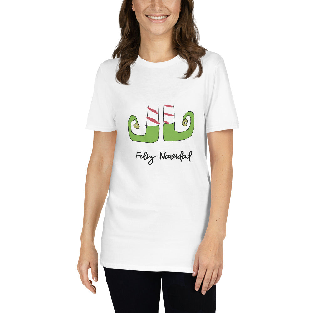 Zapatos Duende Playera Navidad