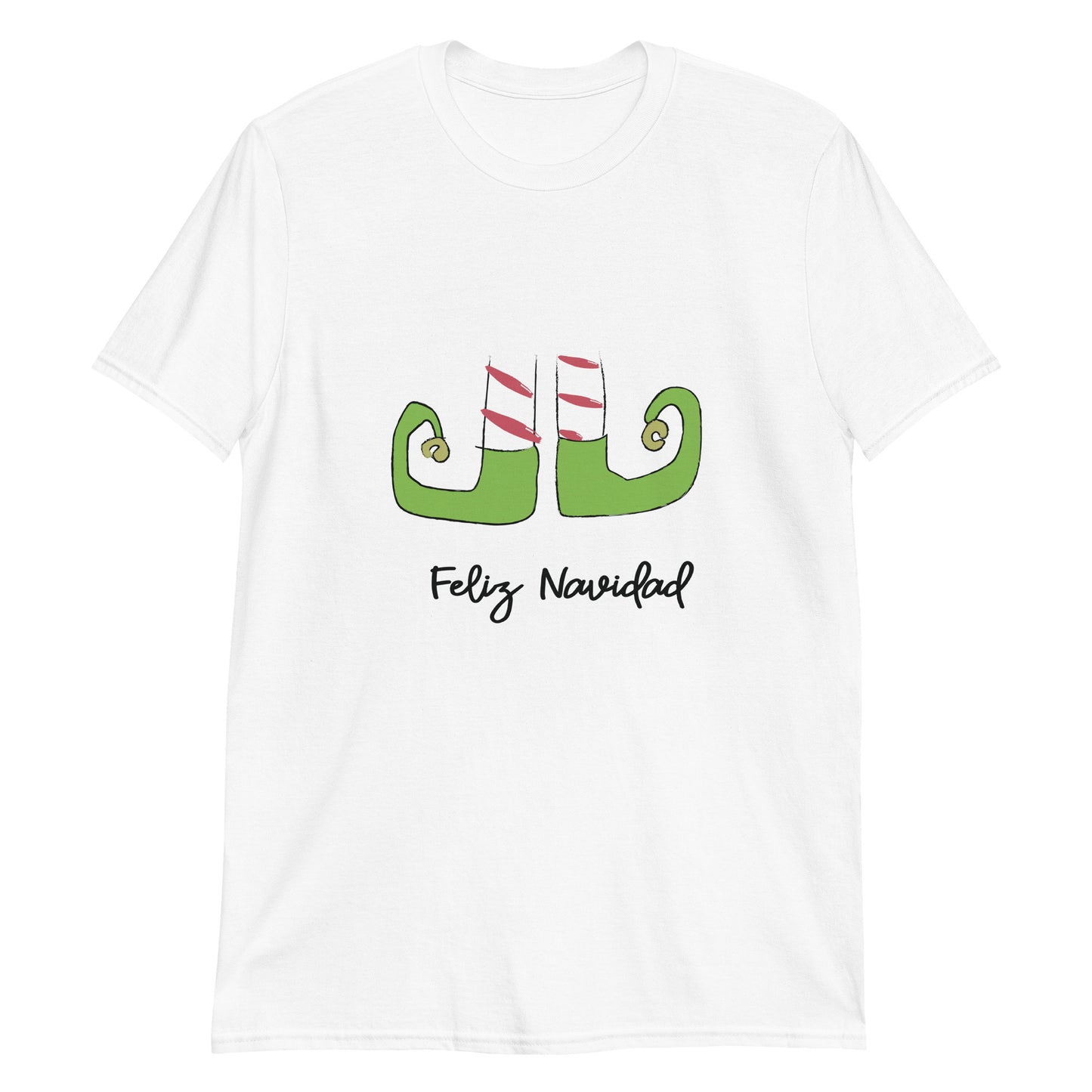 Zapatos Duende Playera Navidad