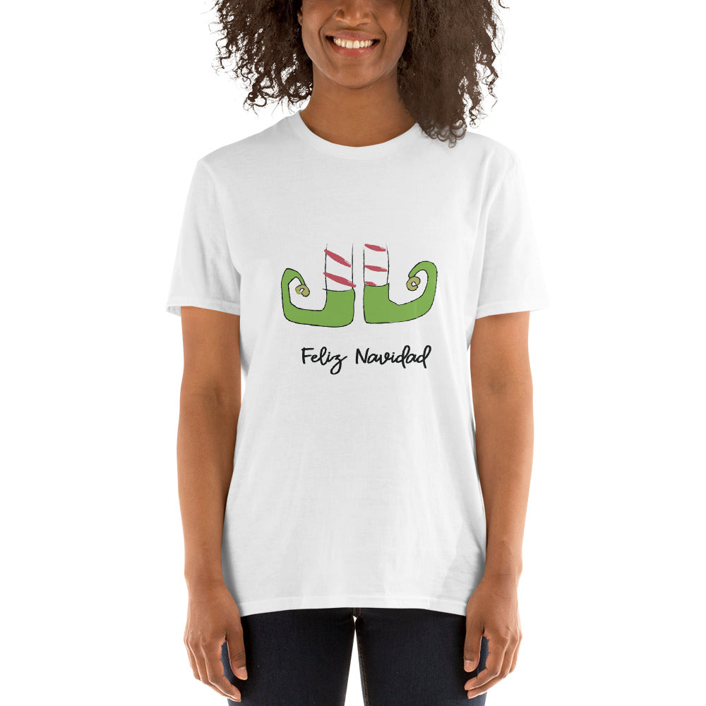 Zapatos Duende Playera Navidad