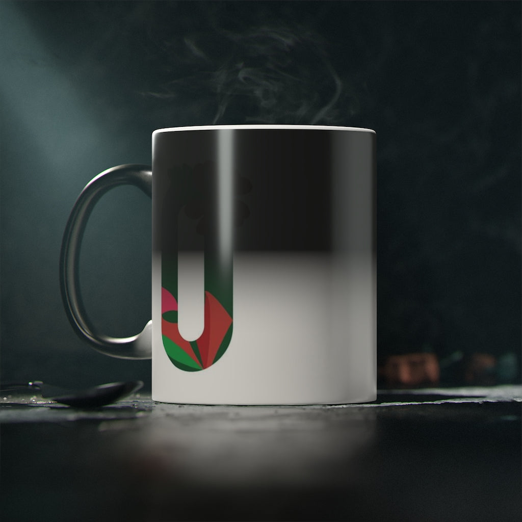 Letras Flor Taza
