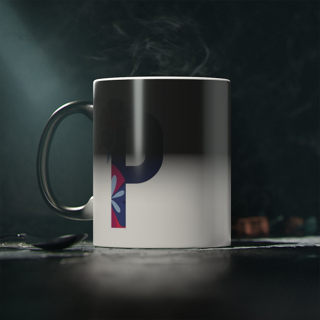 Letras Flor Taza