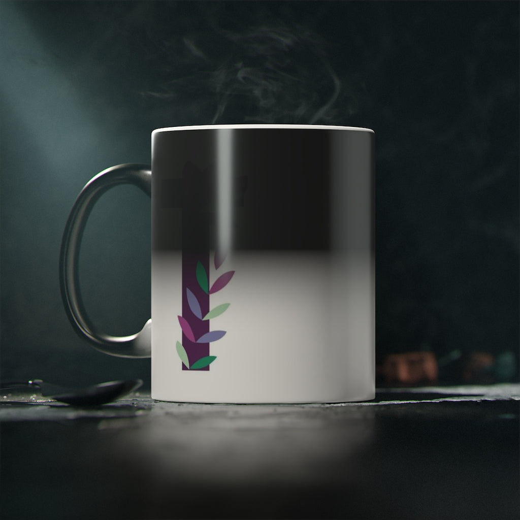 Letras Flor Taza