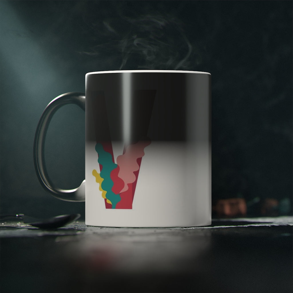 Letras Flor Taza