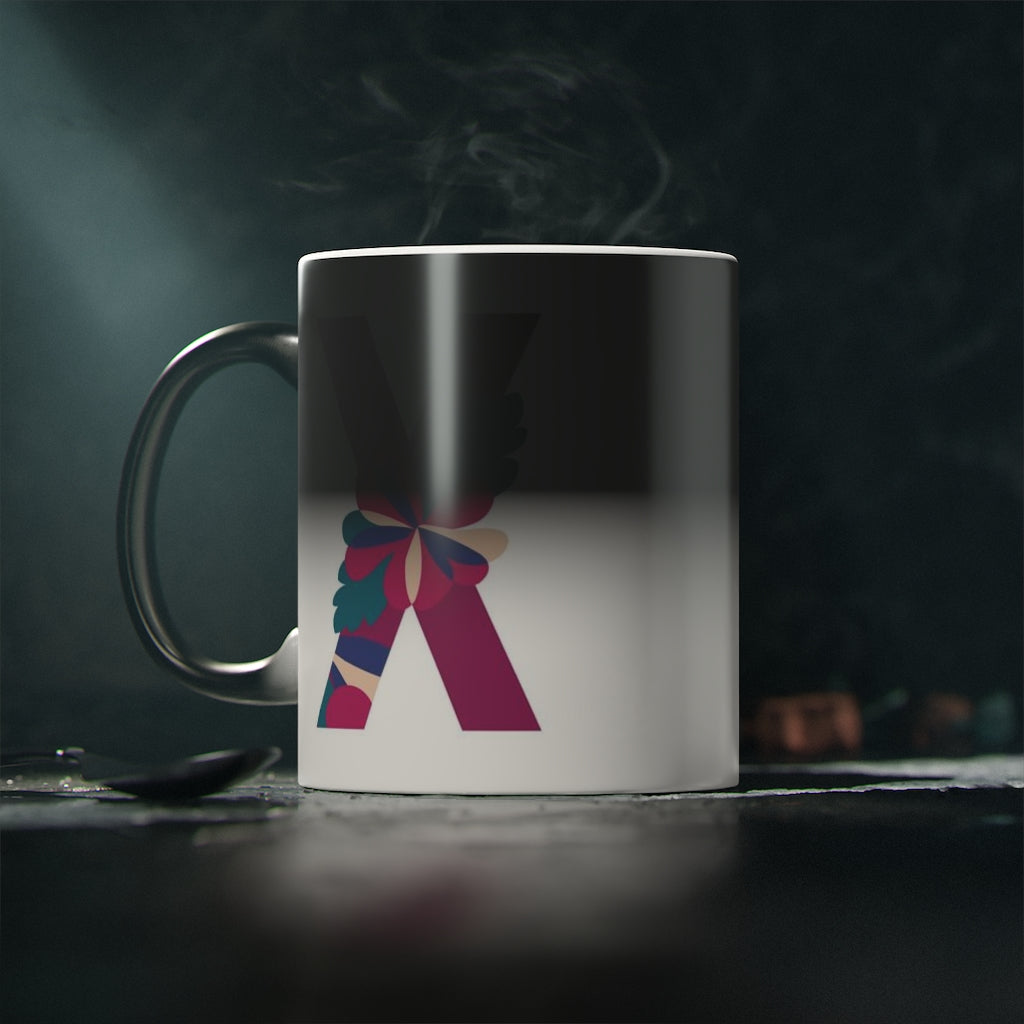 Letras Flor Taza