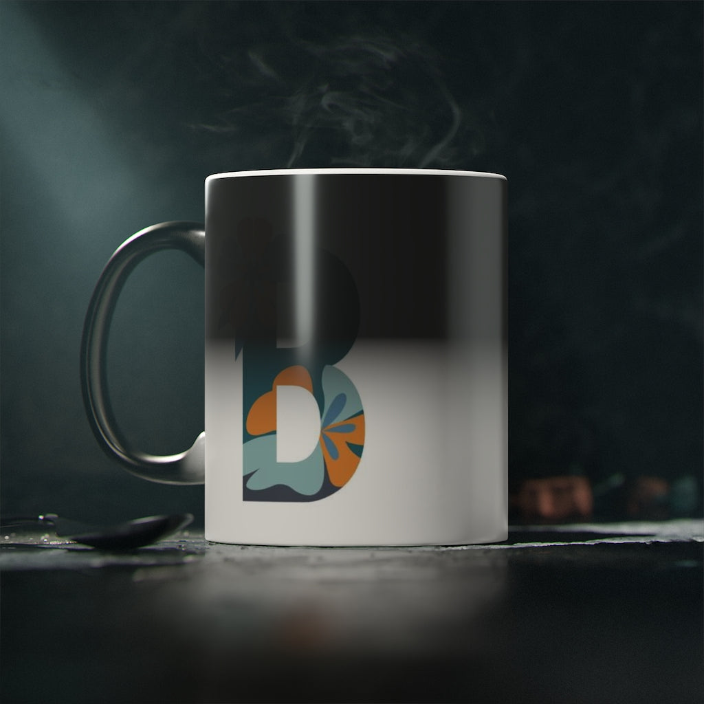 Letras Flor Taza