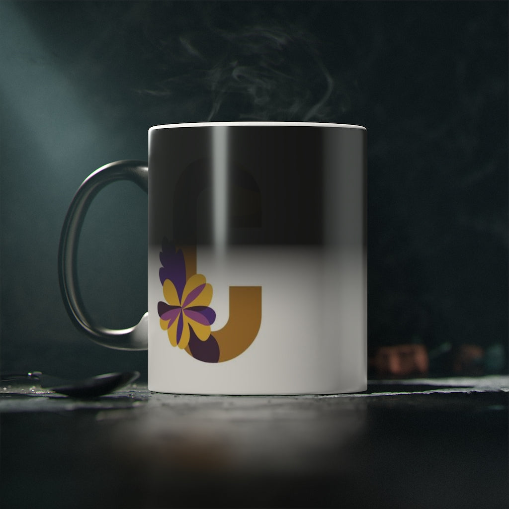 Letras Flor Taza