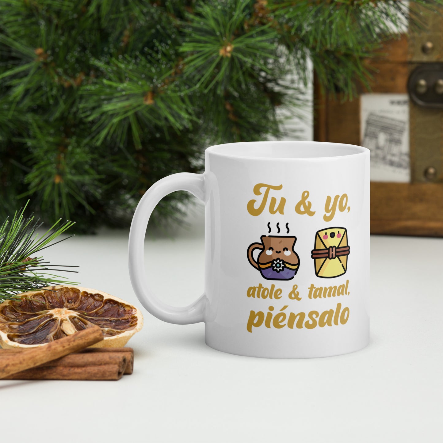 Tu Y Yo Atole Y Tamal, Piénsalo Taza