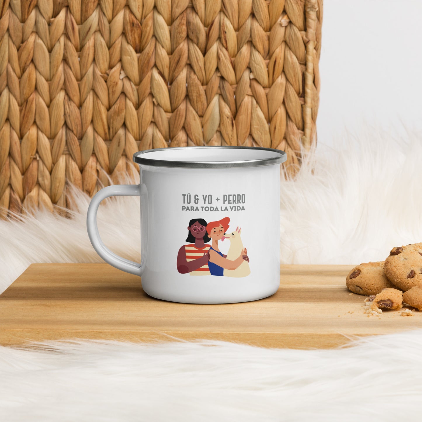 Tú & Yo + Perro Para Toda La Vida Taza
