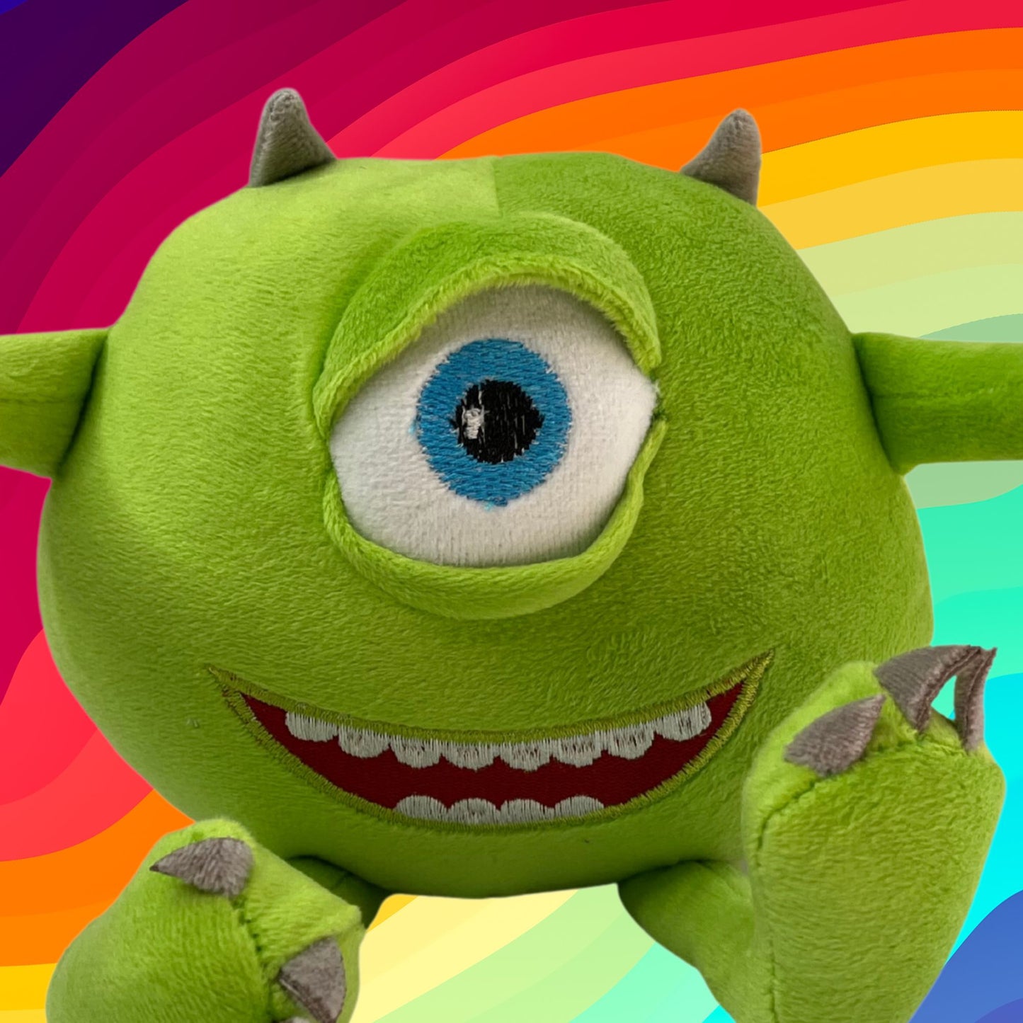 Mike Wazowski Kit Regalo Peluche Cariñoso + Taza Mágica Personalizada