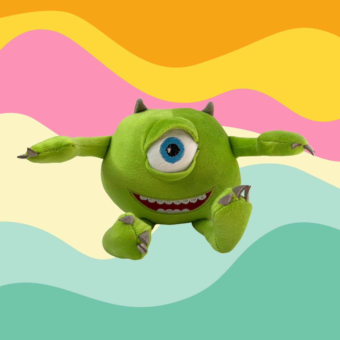 Mike Wazowski Kit Regalo Peluche Cariñoso + Taza Mágica Personalizada