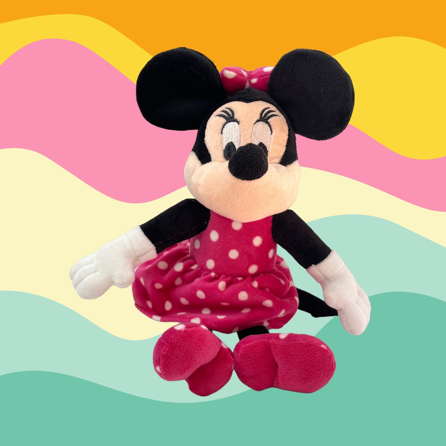 Minnie Mouse Kit Regalo Peluche Cariñoso + Taza Mágica Personalizada