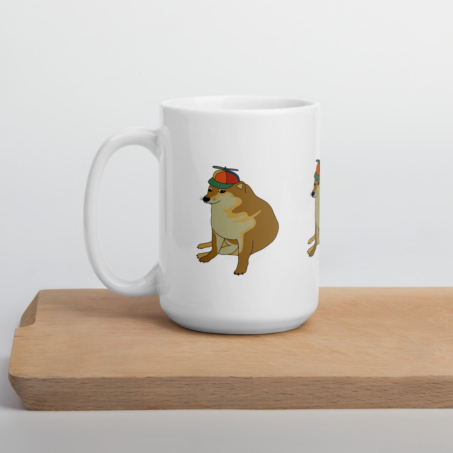 Cheems Gorro Taza