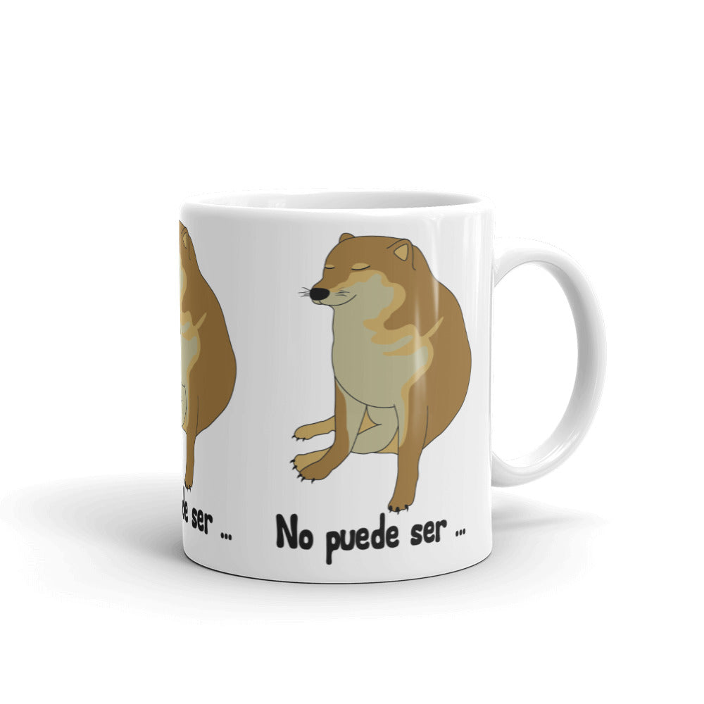 Cheems No Puede Ser Taza