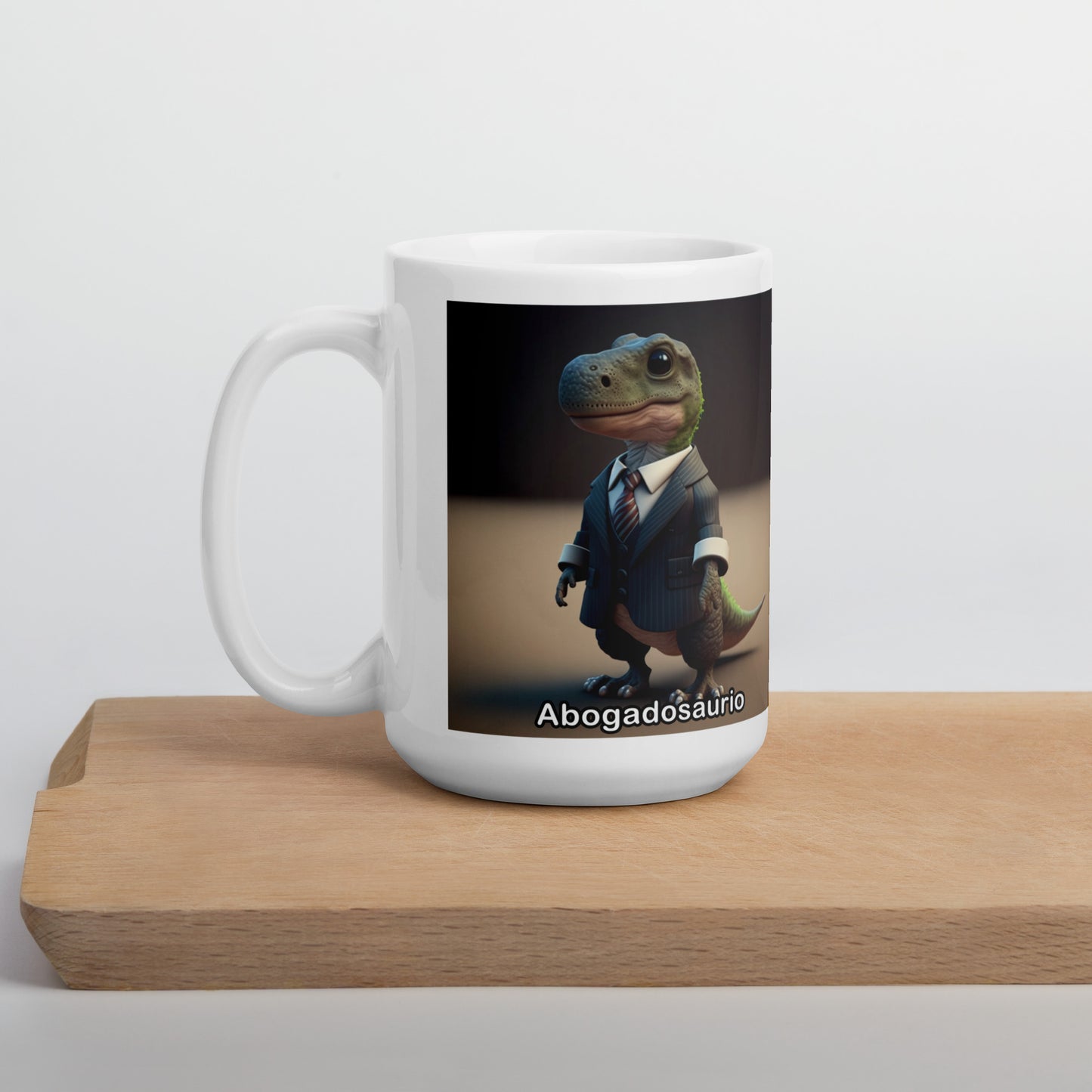 Dino Profesiones Abogadosaurio Taza