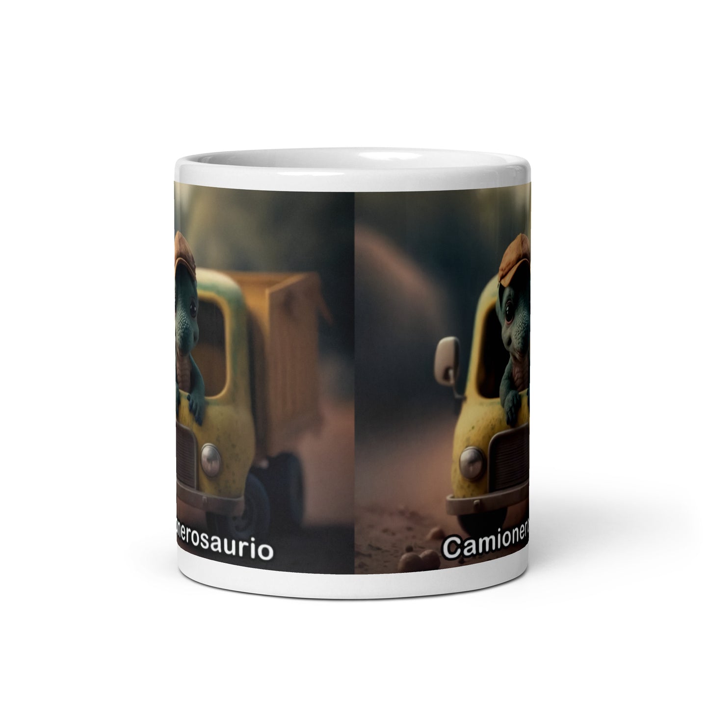 Dino Profesiones Camionerosaurio Taza