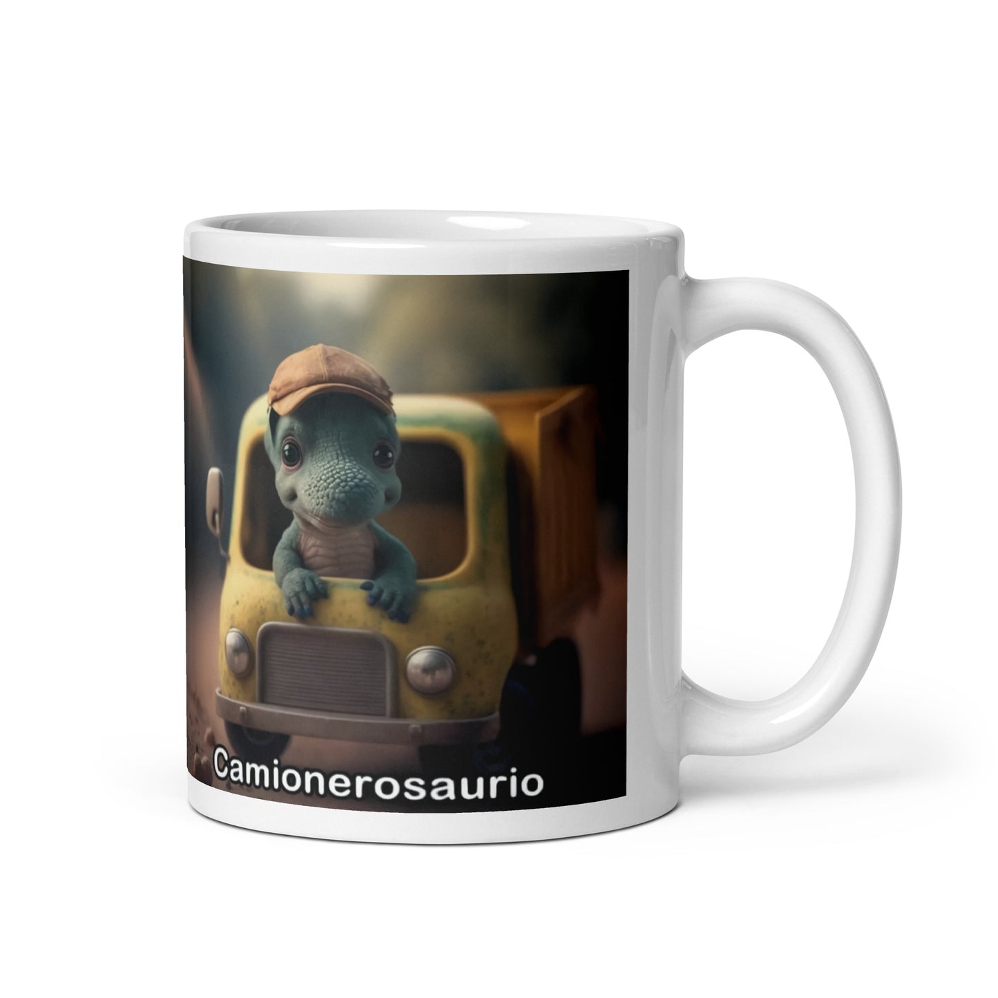 Dino Profesiones Camionerosaurio Taza