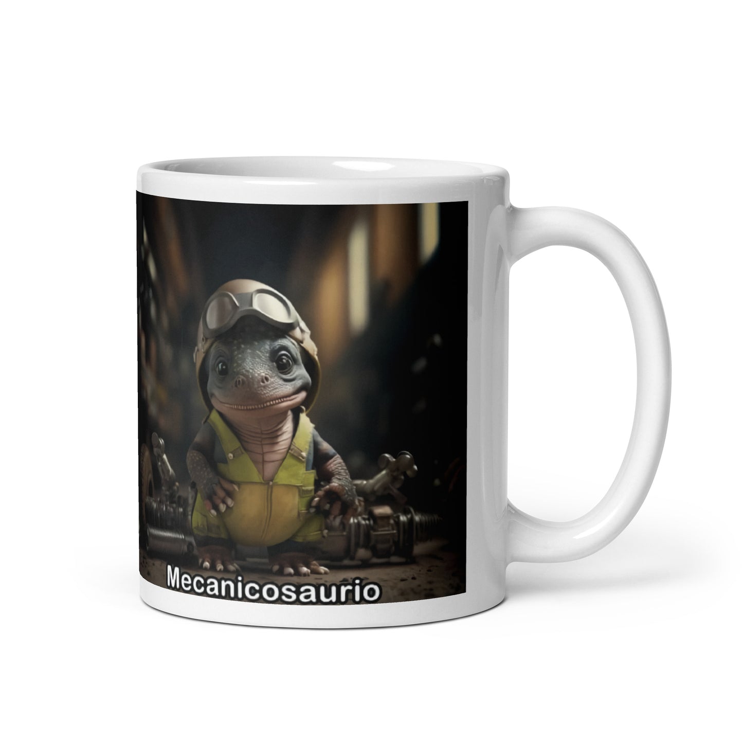 Dino Profesiones Mecanicosaurio Taza