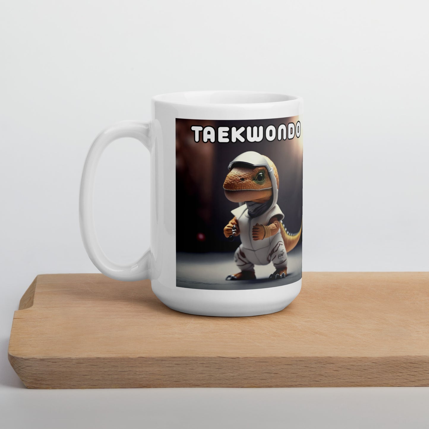 Dino Profesiones Taekwondo  Taza