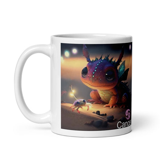 Dragón (Cáncer) Signos Zodiacales Taza