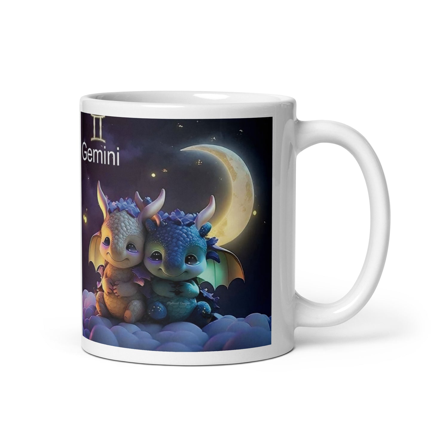 Dragón (Géminis) Signos Zodiacales Taza