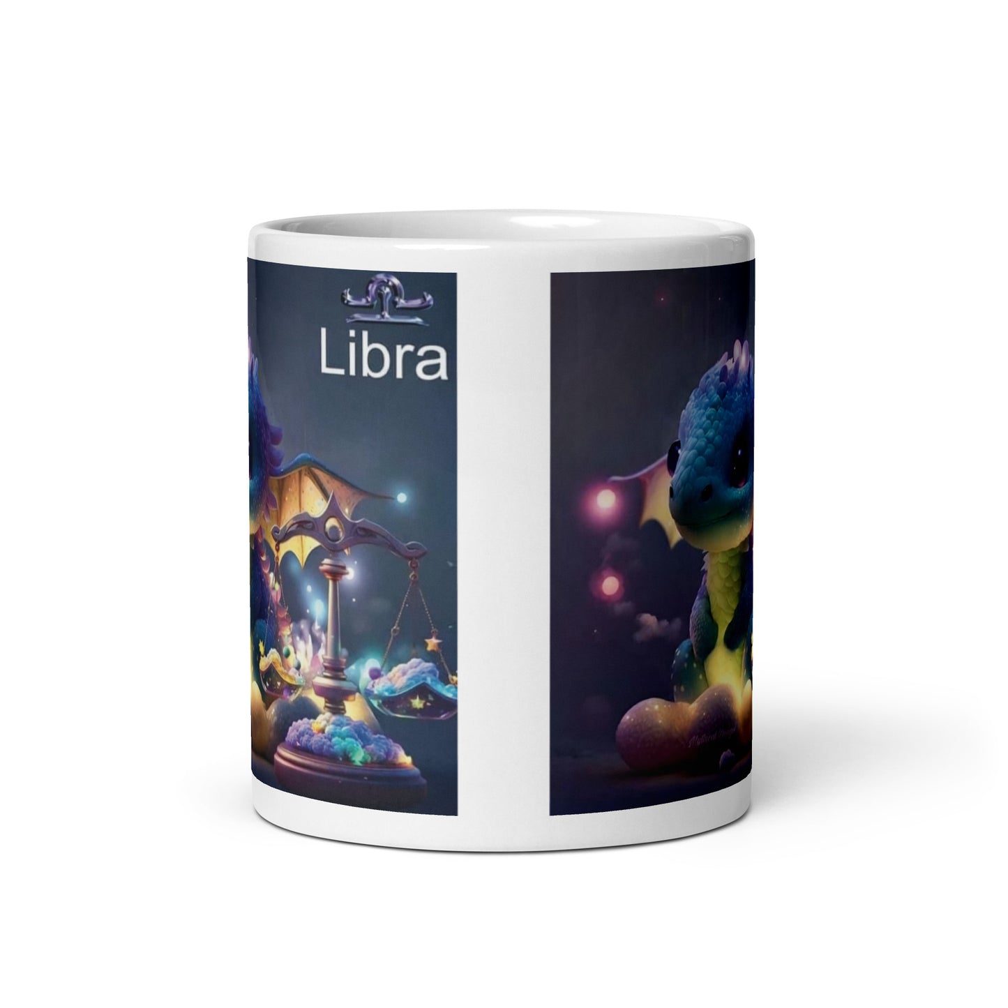 Dragón (Libra) Signos Zodiacales Taza