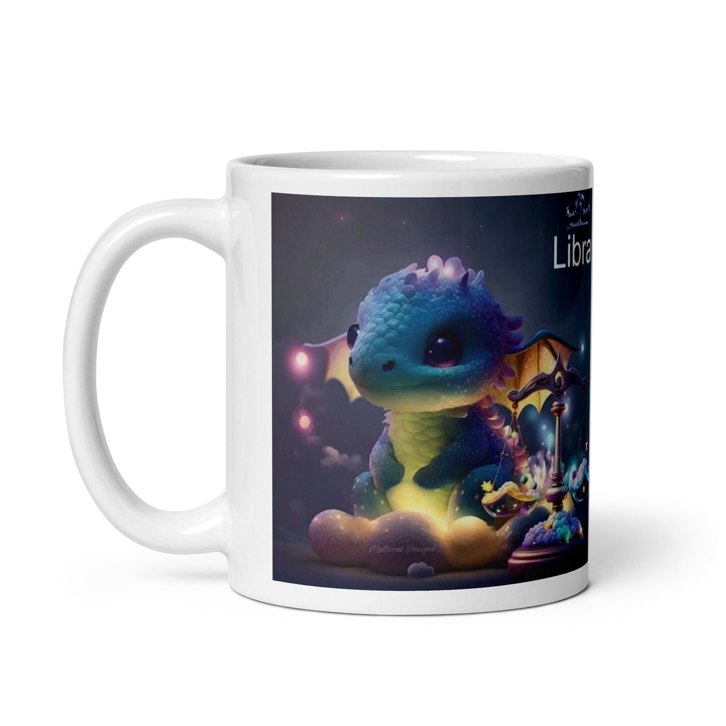 Dragón (Libra) Signos Zodiacales Taza