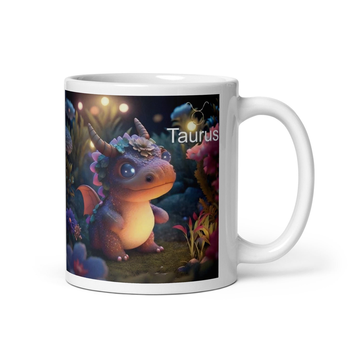 Dragón (Tauro) Signos Zodiacales Taza