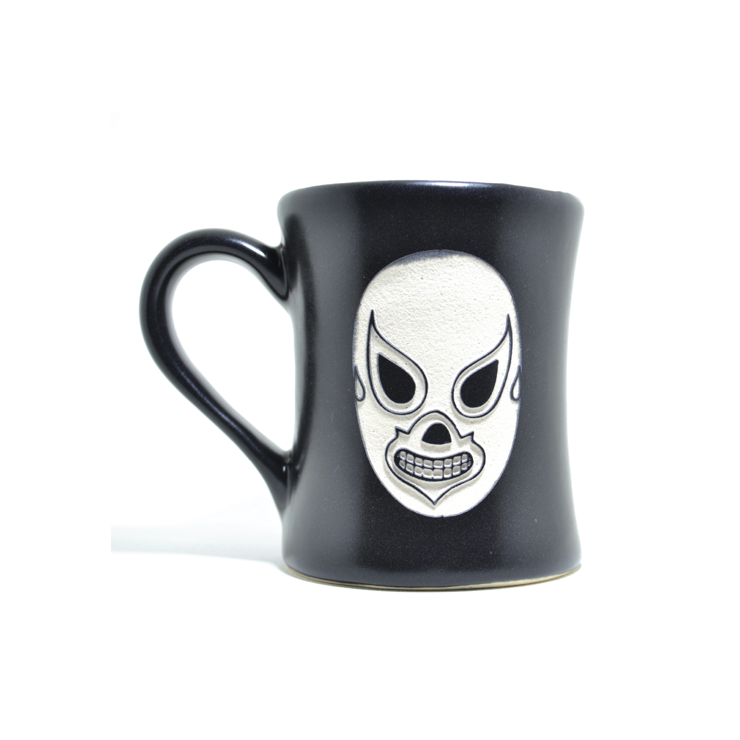 Taza Mexicana Artesanal Lucha Libre Máscara El Santo