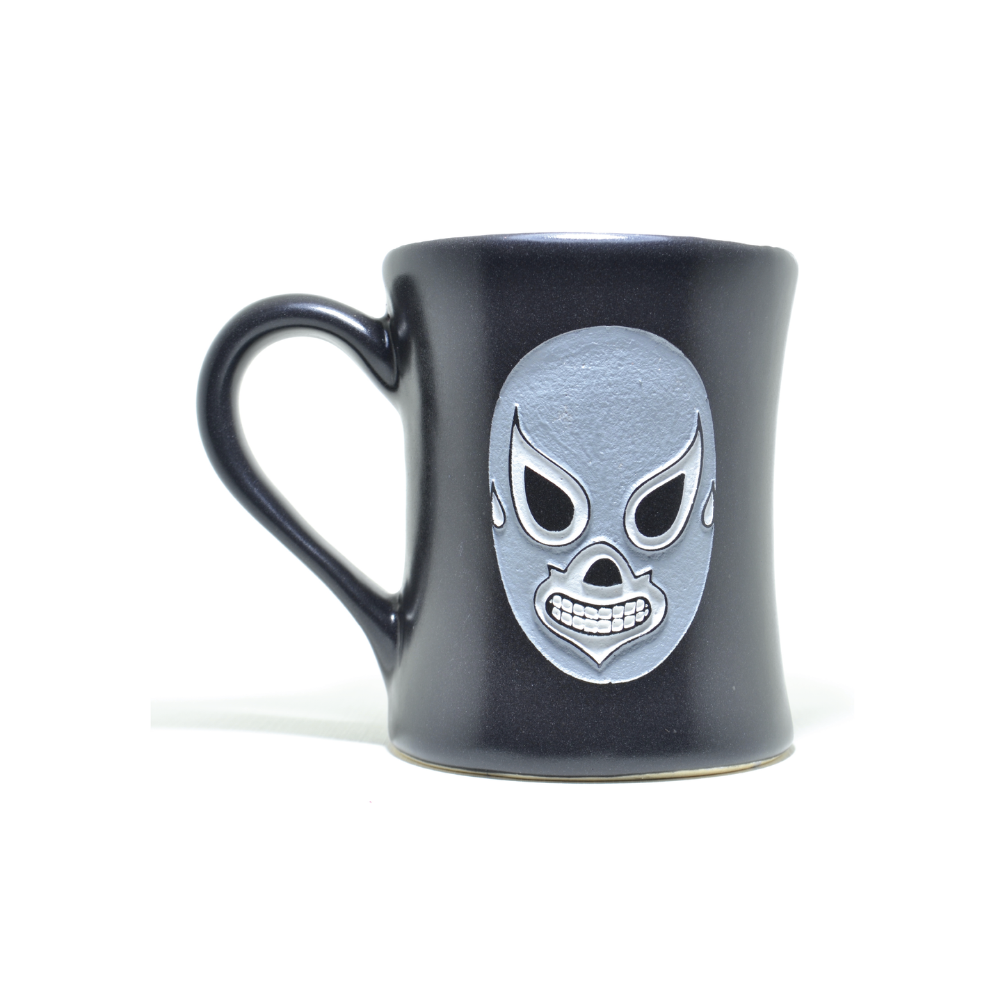 Taza Mexicana Artesanal Lucha Libre Máscara El Santo