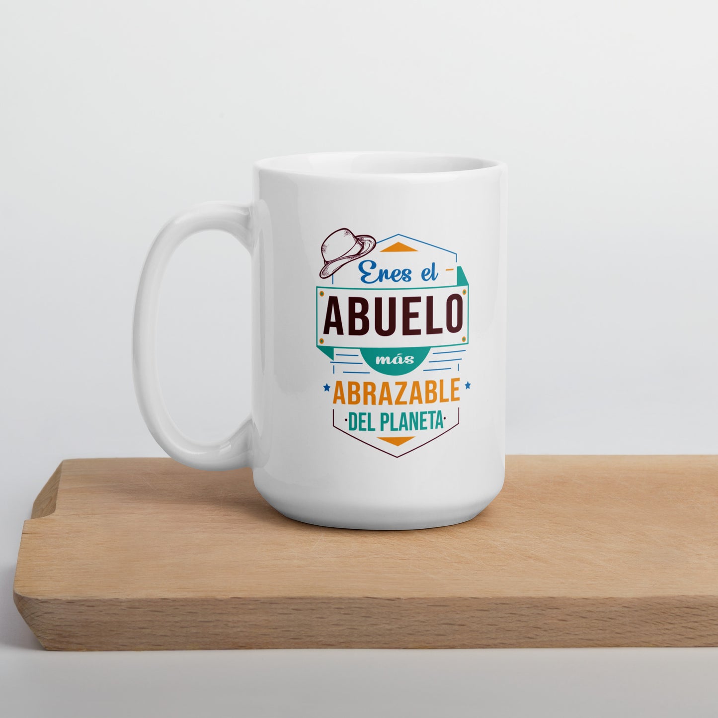 Eres el Abuelo Más Abrazable Taza