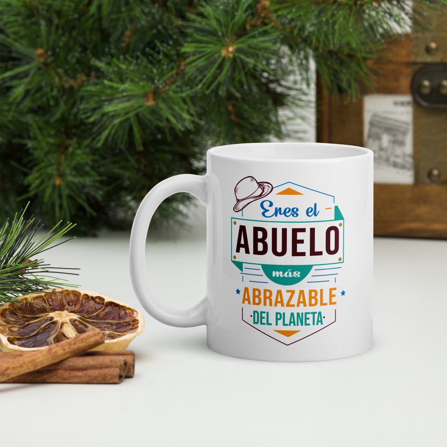 Eres el Abuelo Más Abrazable Taza