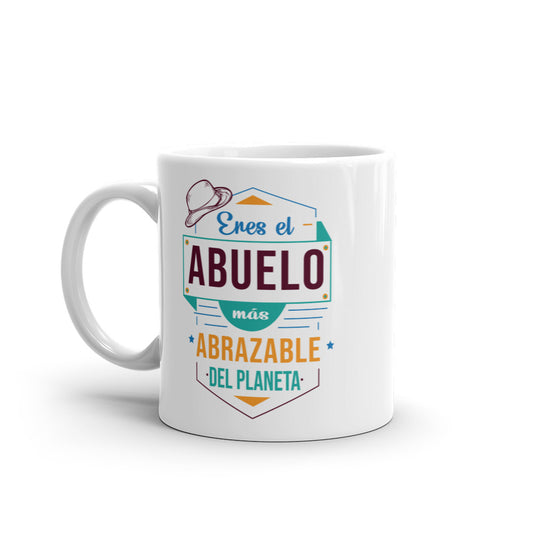 Eres el Abuelo Más Abrazable Taza