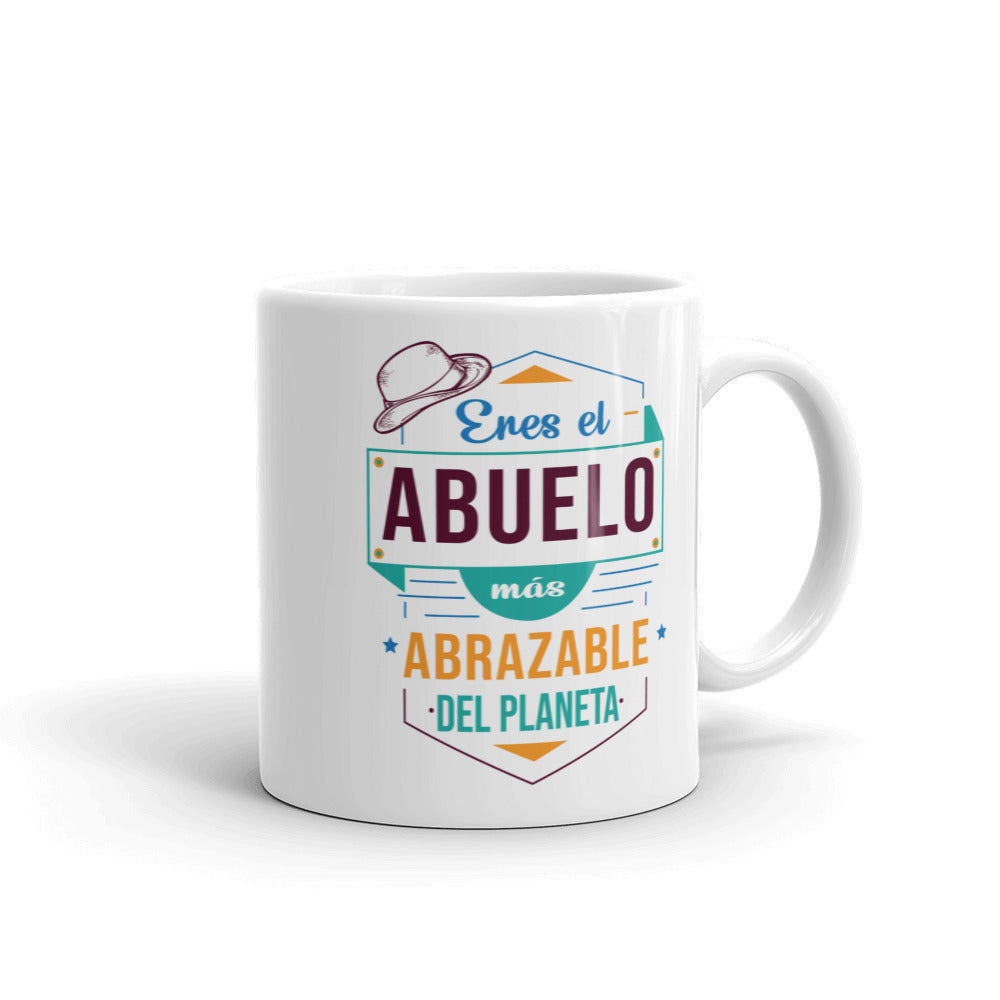 Eres el Abuelo Más Abrazable Taza