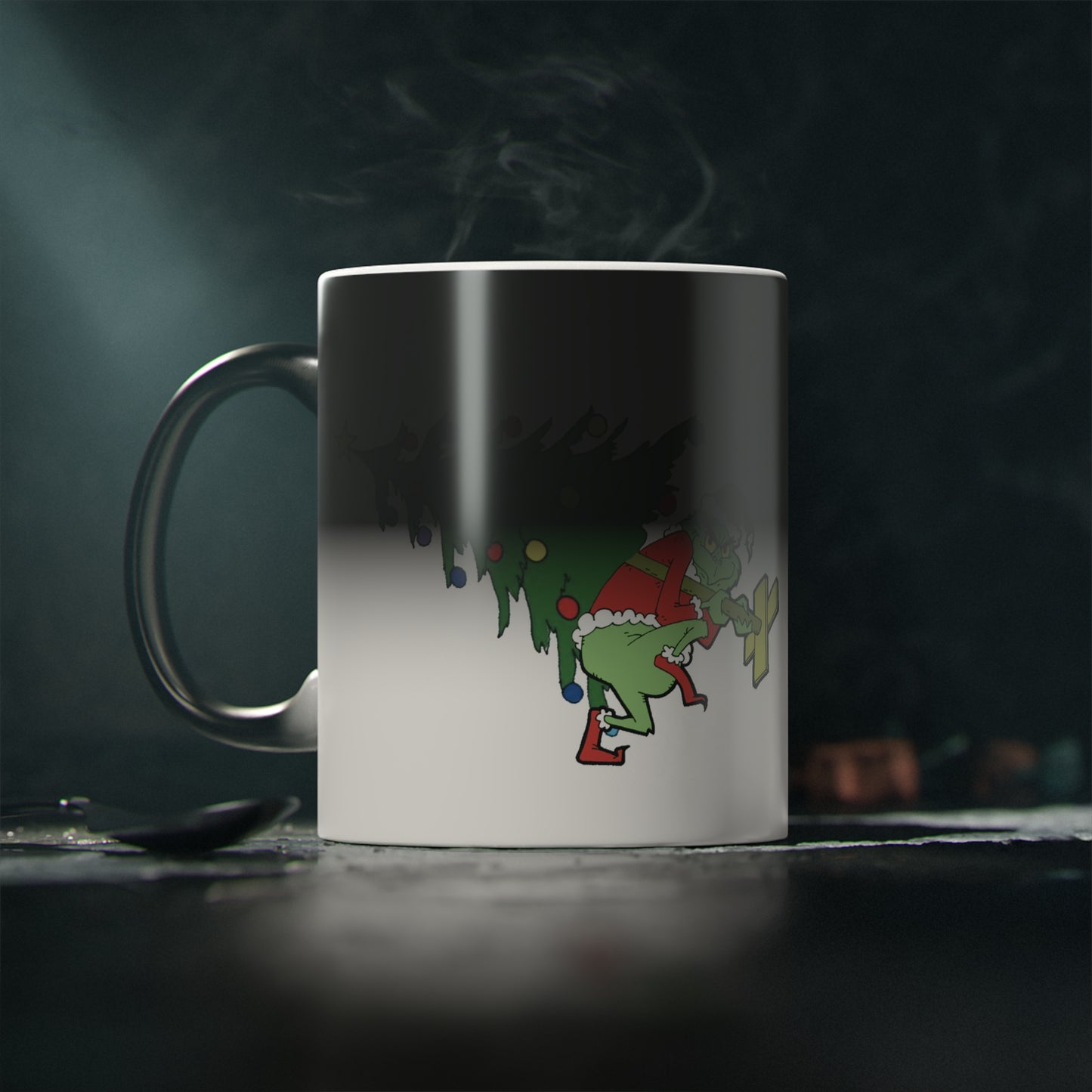 Grinch Ho Ho Ho  Navidad Taza