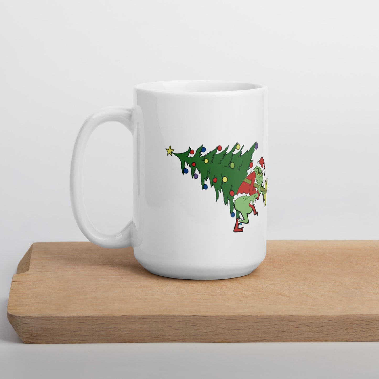 Grinch Ho Ho Ho  Navidad Taza