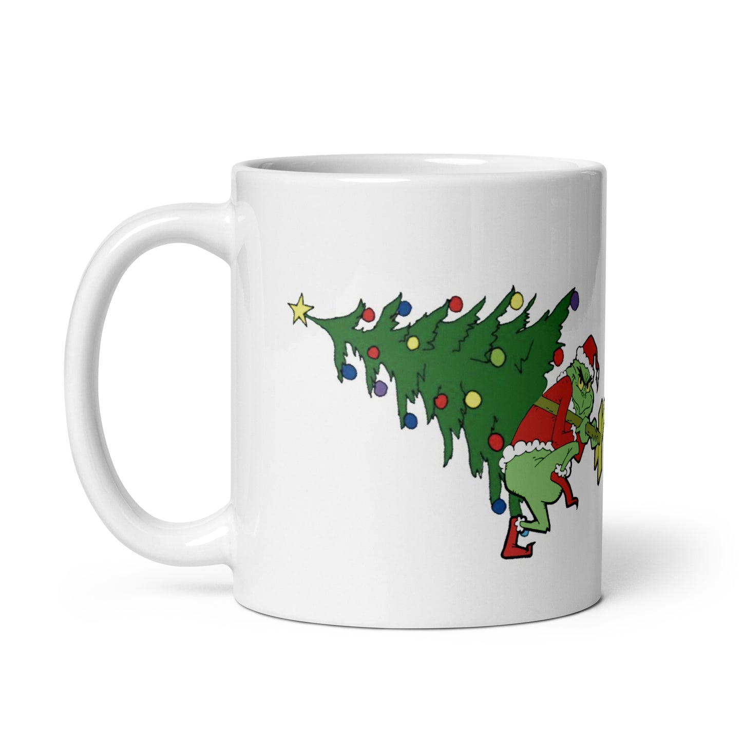 Grinch Ho Ho Ho  Navidad Taza