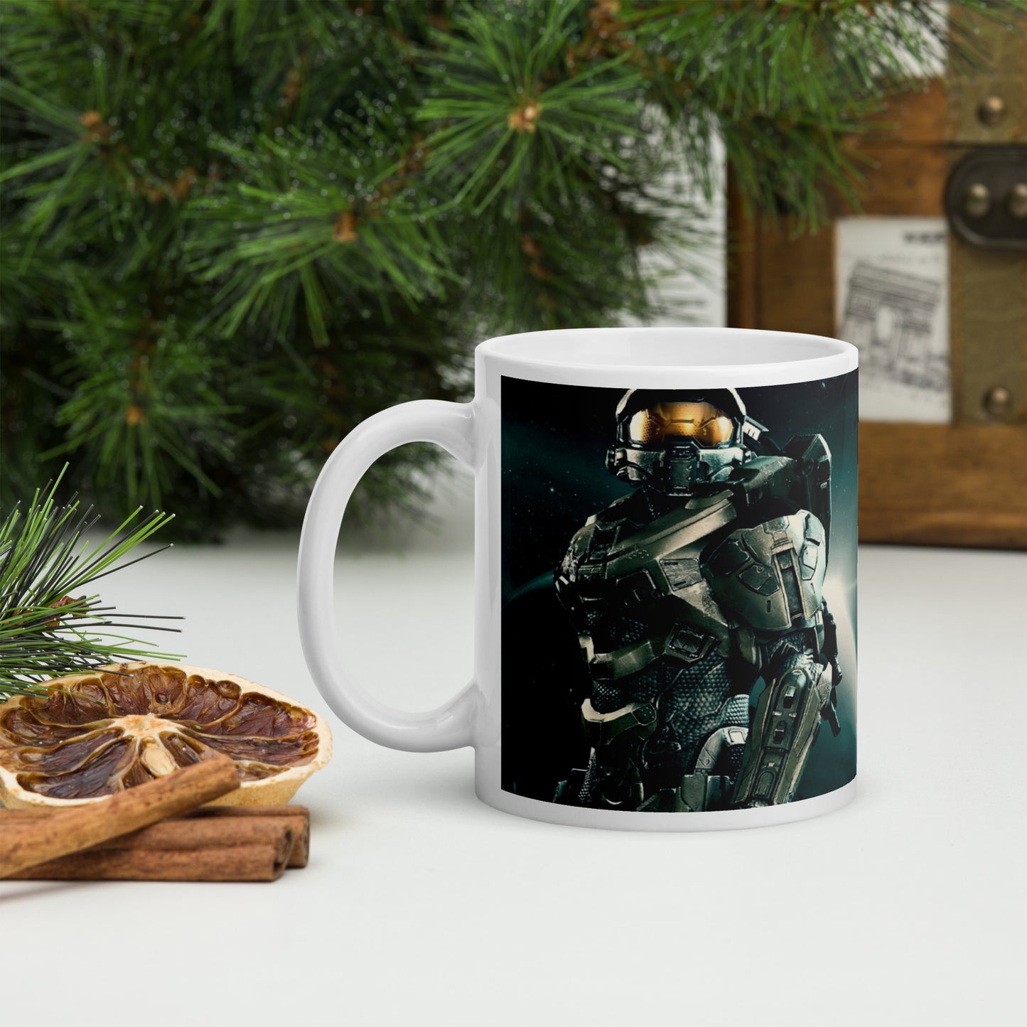 Halo Videojuego Taza