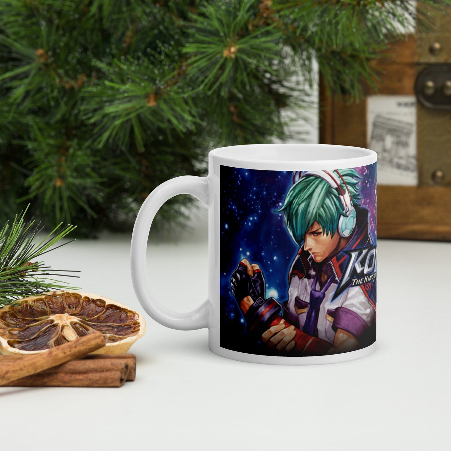 King Of Fighters XV Videojuego Taza