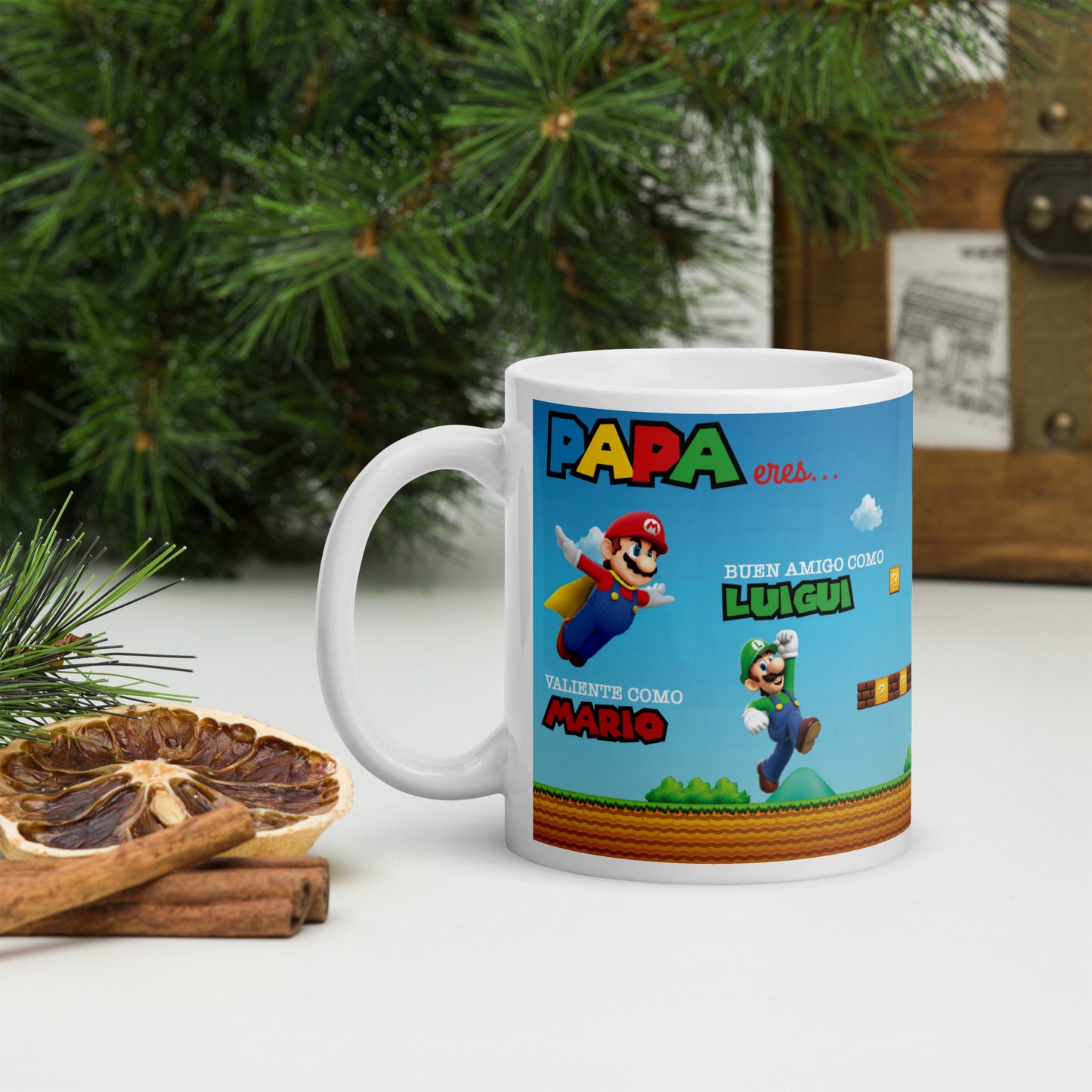 Super Mario Papá Taza