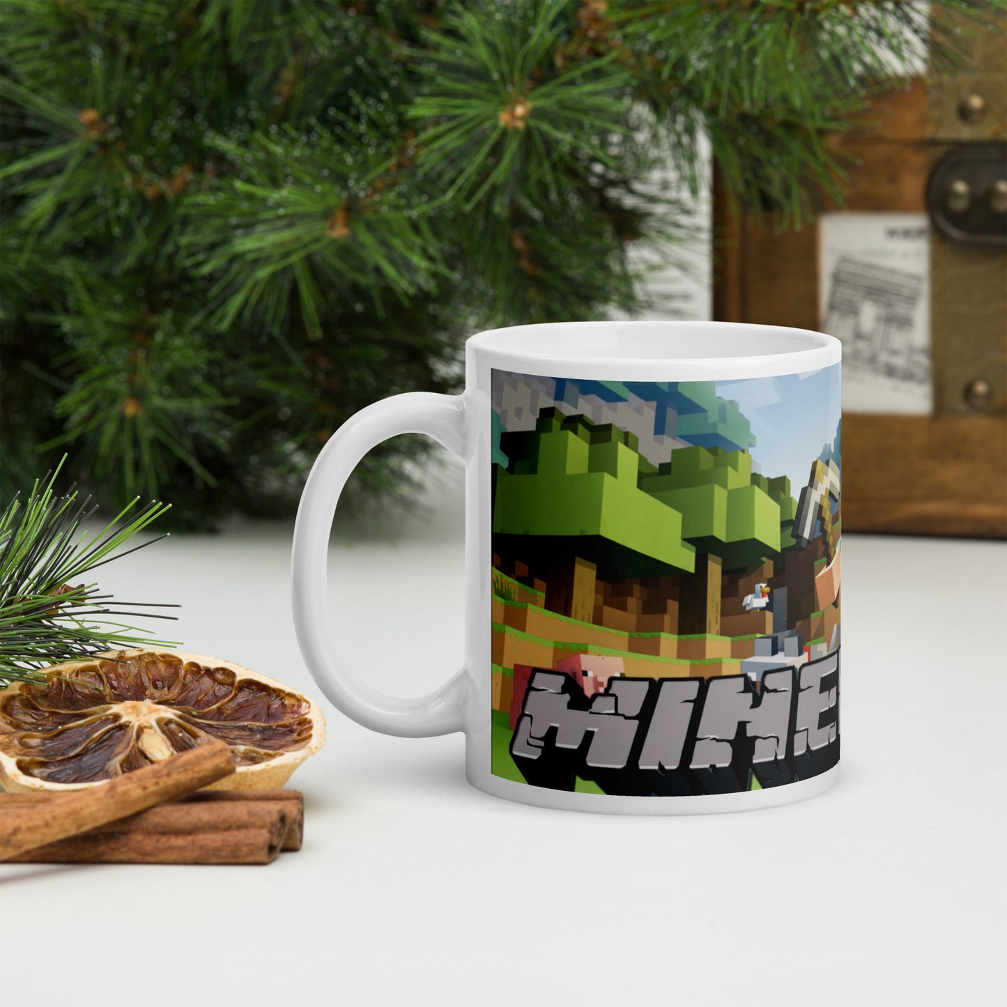 Minecraft Videojuego Taza