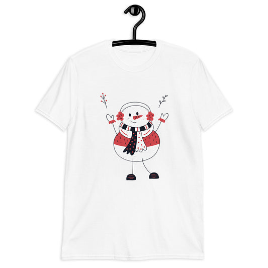 Muñeco De Nieve Playera Navidad