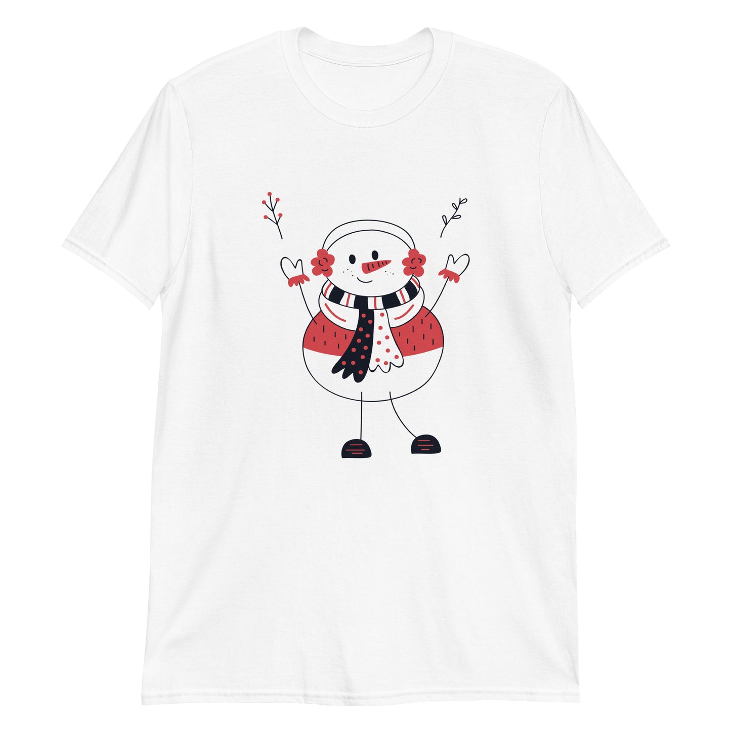 Muñeco De Nieve Playera Navidad