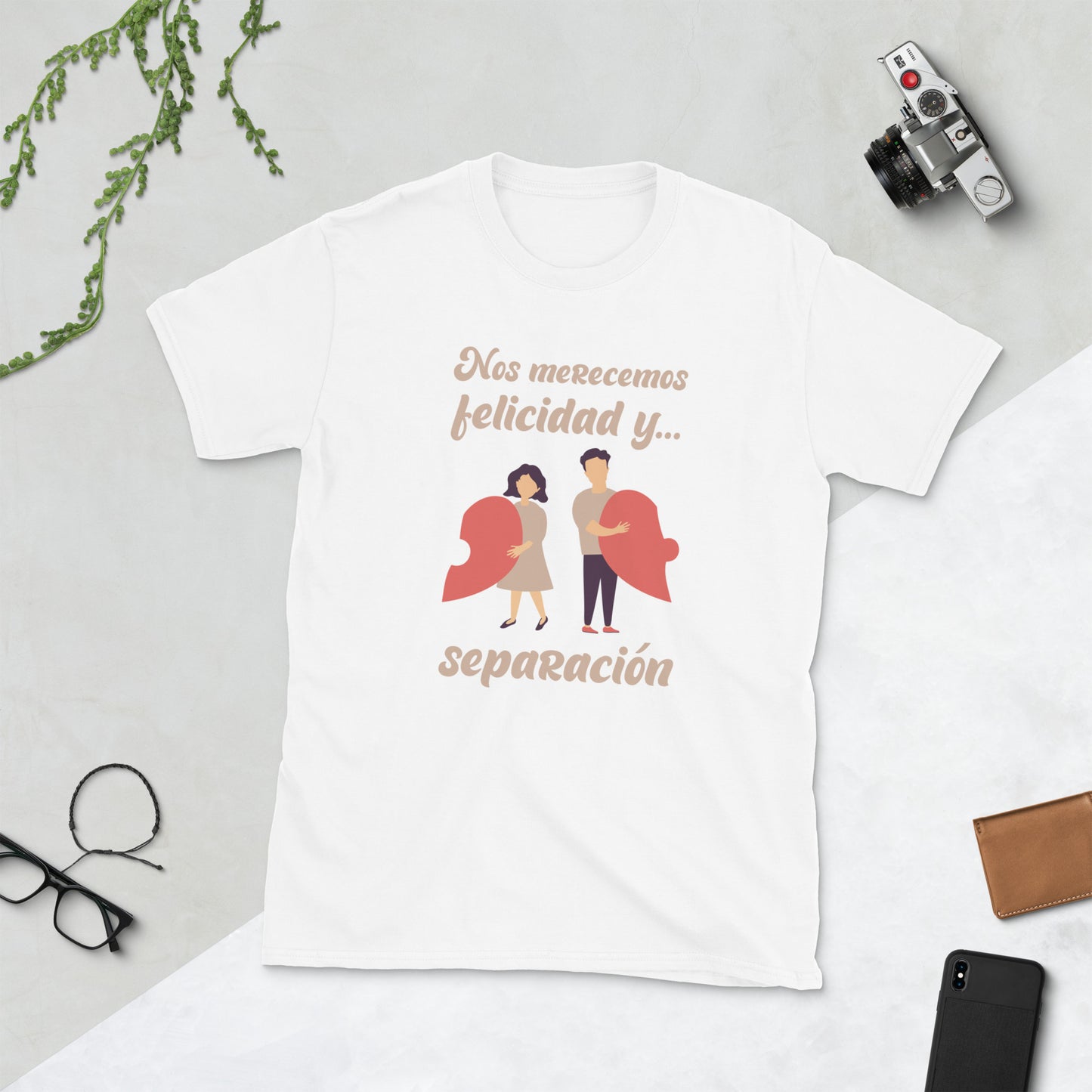 Nos Merecemos Felicidad y Separación Playera Antiamor