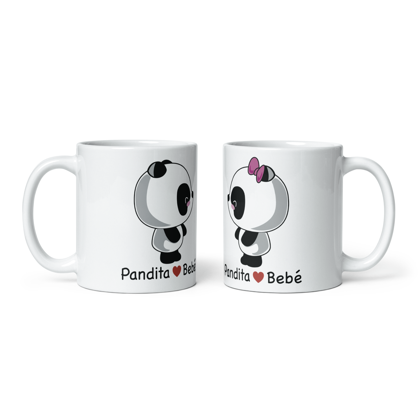 Pareja Panda Kit Tazas