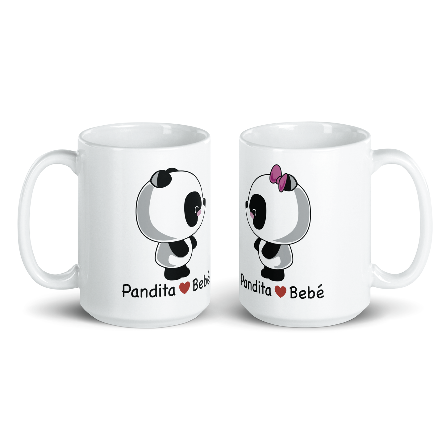 Pareja Panda Kit Tazas